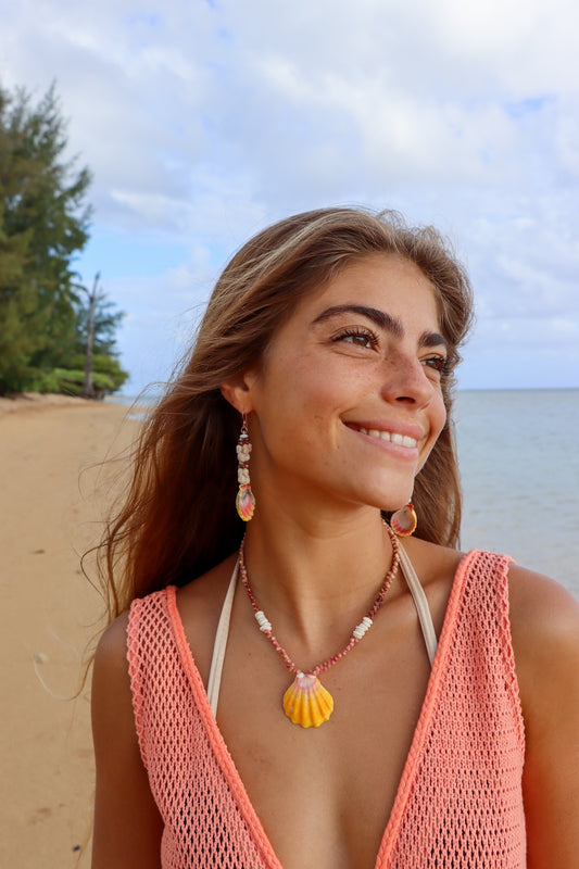 Sunrise Shell Necklace
