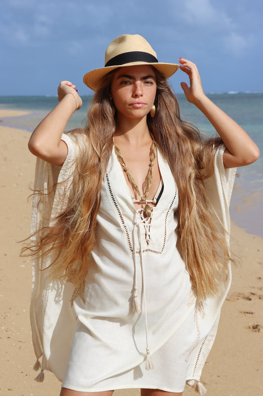 Twisted Gold Thread Necklace