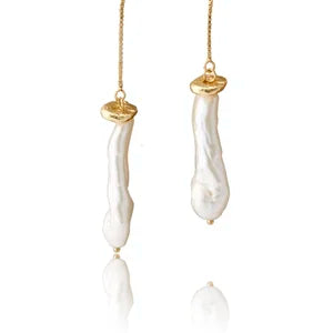Biwa Drop Earrings