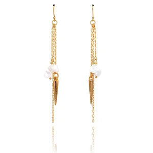 Keshi Spike Earrings