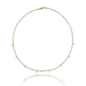 Pearl Spike Necklace