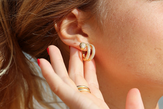 Snake Coil Earrings