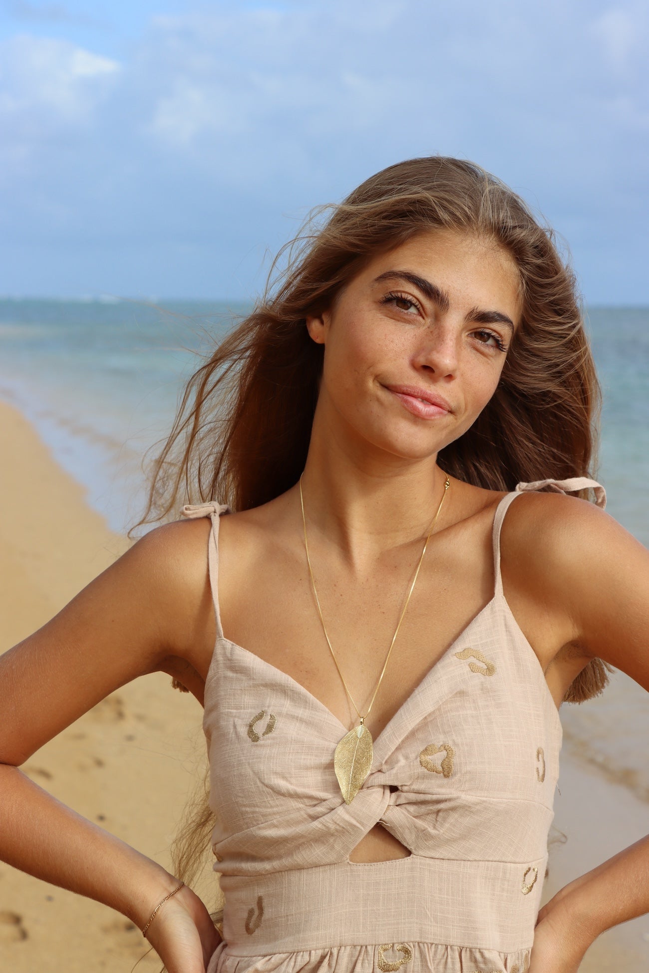 Gold Leaf Necklace