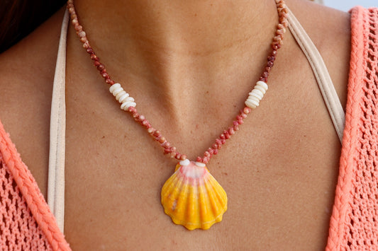 Sunrise Shell Necklace