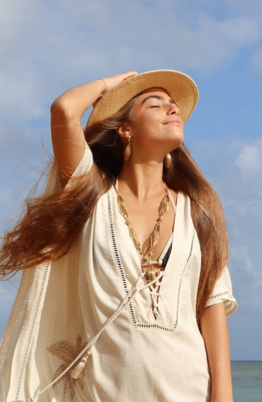 Twisted Gold Thread Necklace