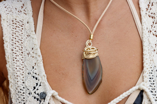 Crystal Pendant Necklace