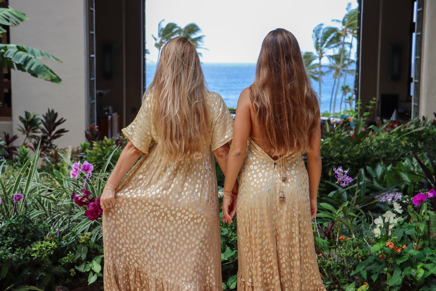 Golden Cheetah Dress