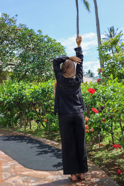 Island Breeze Lounge Pants - Black