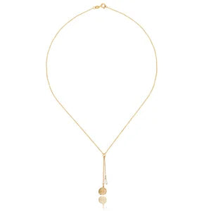 Coral Keshi Necklace